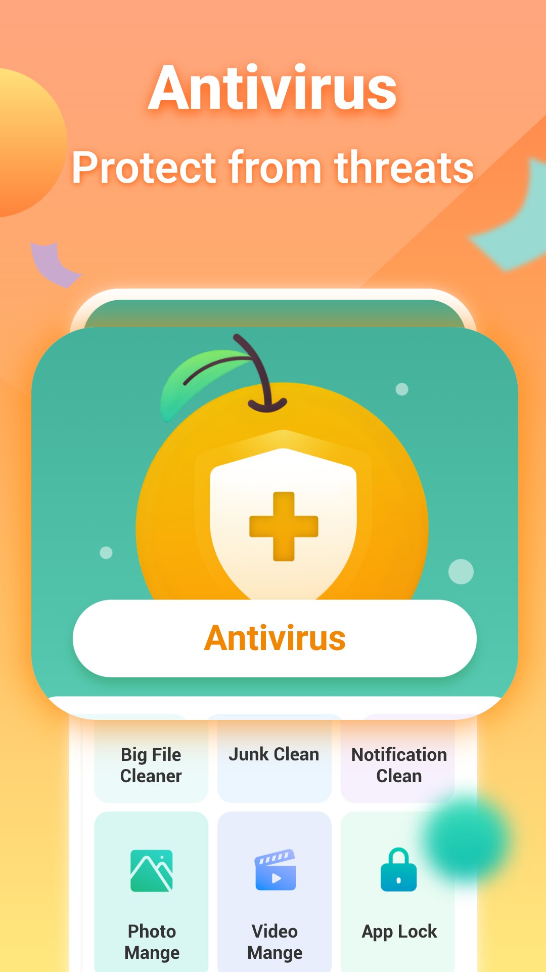Citrus AntiVirus App Interface